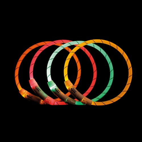 Trixie led leuchthalsband - trixie,