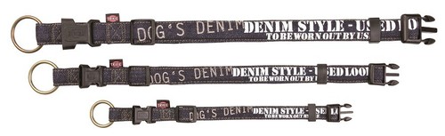 Trixie hundehalsband denim - trixie,