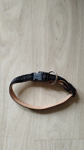 Hundehalsband schwarz nylon - hundehalsband,