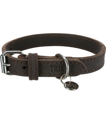 Rustikales lederhalsband - rustikales,