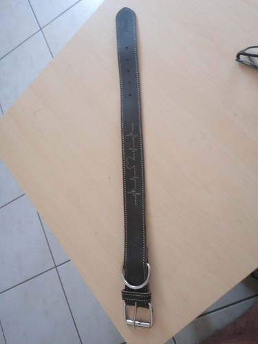 Hundehalsband leder breit - hundehalsband,