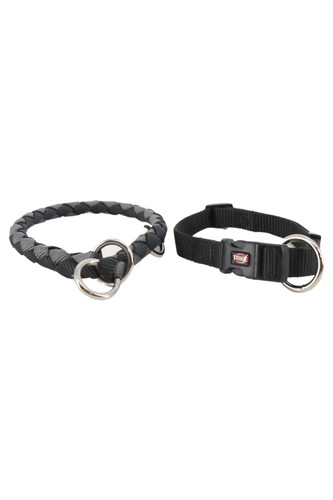 Trixi hundehalsband schwarz - hundehalsband,