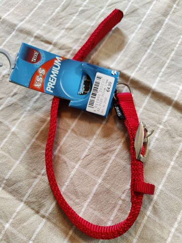 Halsband rot s - halsband, rot,xs-s