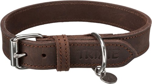Trixie rustic halsband leder - trixie,